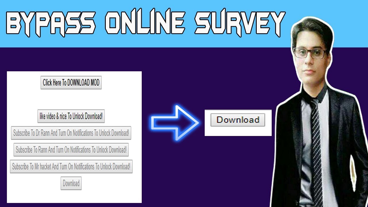how to bypass online surveys